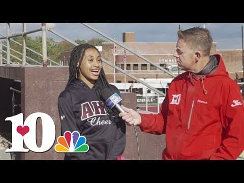 Alcoa cheerleaders speak ahead of tonight's rivalry game