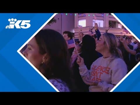 Vigil in Seattle honors Charlie Kirk