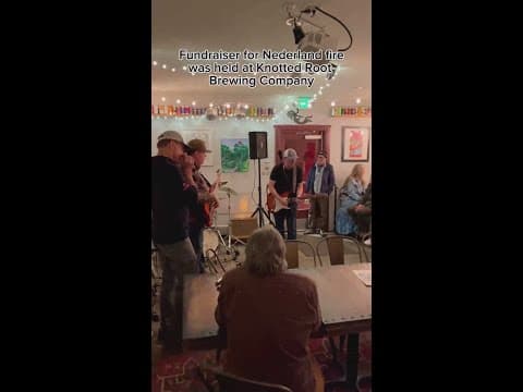 Community gathers for fundraiser after Nederland fire