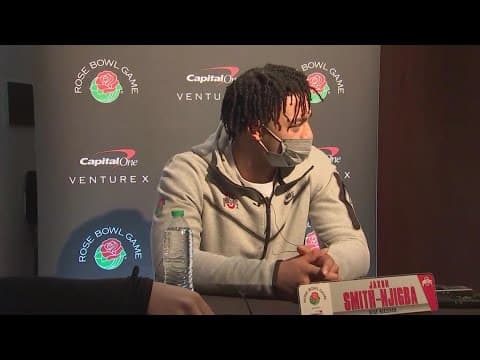 Ohio State wide receiver Jaxon Smith-Njibga | Rose Bowl week