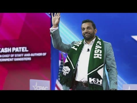 Trump picks new FBI director to lead law enforcement agency