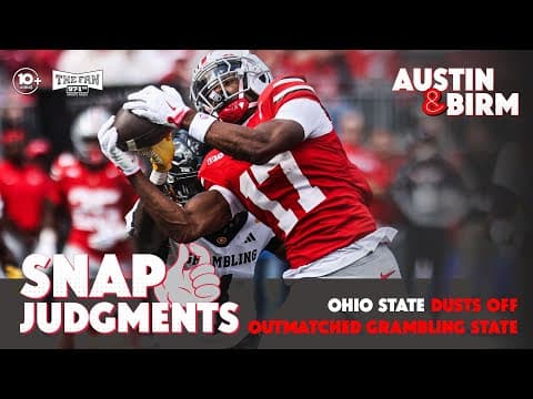 Snap Judgments: Ohio State handles its business, shuts out outmatched Grambling State