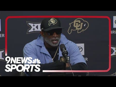Deion Sanders 'excited' about CU Buffs game against North Dakota State