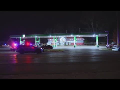 2 dead in shooting near Indianapolis gas station on Indy's near northwest side