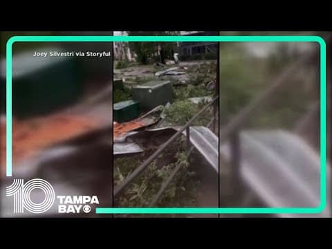 Possible Tallahassee tornado uproots trees, leaves behind damage