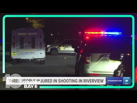 Investigation underway after 3 people taken to hospital following shooting in Riverview