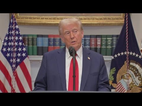 President Trump announces $500-billon investment into AI infrastructure