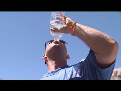 The heat is on, so how much water should you drink and at what temperature is best?