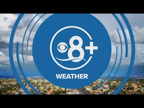 Heavy rain falls in San Diego County with flood warnings for the coast, inland valley, mountains and