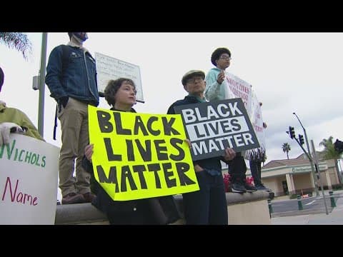 Protesters rally against police brutality in Escondido