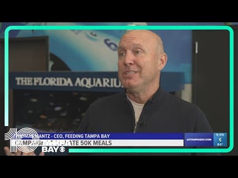 Two local powerhouses are joining force to combat food insecurity in Tampa Bay area