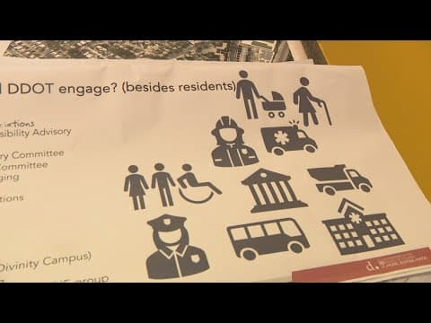 Residents of South Dakota Avenue meet with DC Department of Transportation