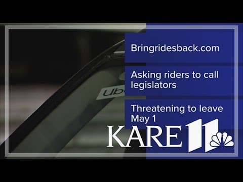 Uber takes fight to stay in Minneapolis to state legislature