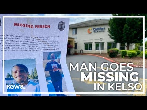 Family searches for missing man in Washington