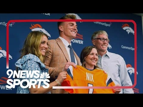 Bo Nix joins Denver Broncos: Full introductory press conference