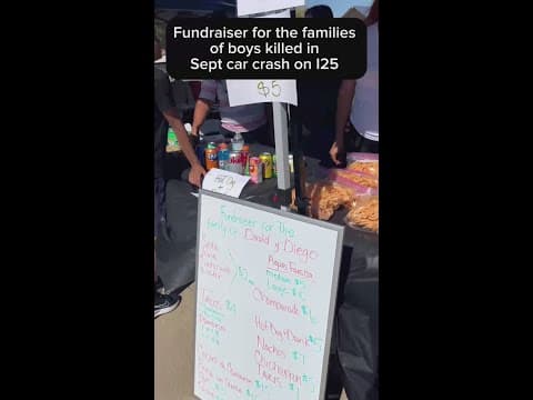 Fundraiser for teens killed in I-25 crash