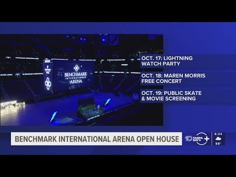 Benchmark International Arena to host opening weekend with Lightning watch party, free Maren Morris