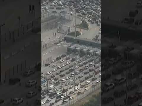 Traffic builds at US-Mexico Border ahead of Memorial Day weekend
