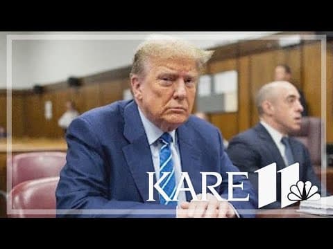 First six jurors are chosen for Trump's hush money trial