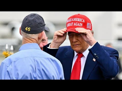President Trump attends the Daytona 500