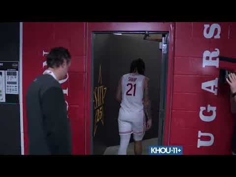 Houston Cougars leave court after devastating national championship loss to Florida