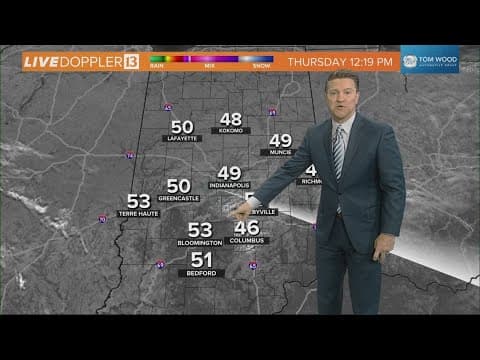Live Doppler 13 forecast | Noon Update for Thursday, April 25, 2024