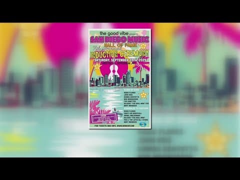 San Diego Music Hall of Fame Announces 2025 Inductees