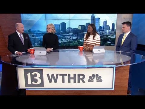 Chuck Lofton speaks on his retirement announcement for WTHR