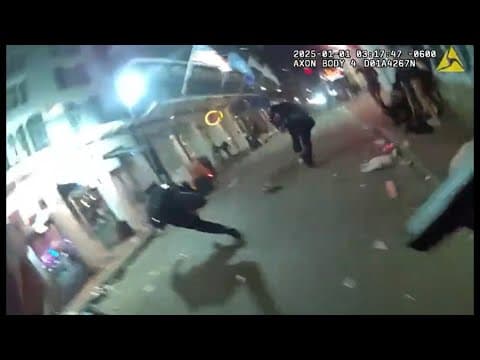 Video: NOPD Releases Bodycam Footage of shootout with Bourbon Street attacker