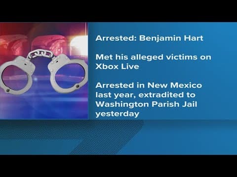 Man arrested for allegedly making sexual contact with minors he met online through video games, depu