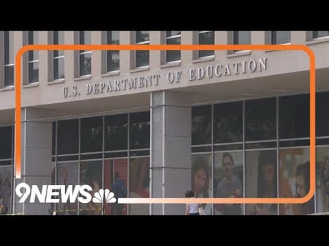 US Department of Education pauses some student loan plans