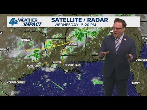 New Orleans Weather: Increasing rain chances and possibly a little less humid next week
