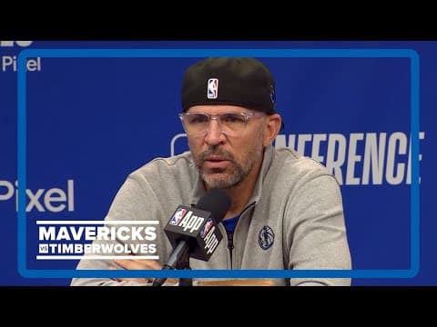 Mavericks-Timberwolves Western Conference Finals Game 4: Mavs coach Jason Kidd's pre-game presser