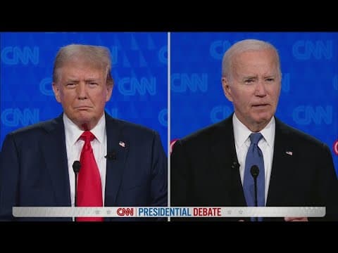 Fact checking presidential debate claims on economy