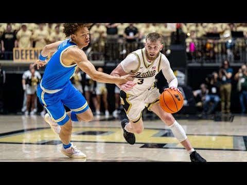 'That's respect man' | Purdue Boilermakers speak about High Point ahead of NCAA tournament game