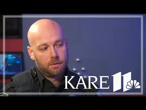 'We're together for life': Surviving Burnsville officer Adam Medlicott speaks 1 year after shooting