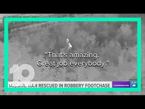 Man with Alzheimer's found by Hillsborough deputies during robbery suspect search