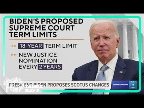 Biden unveils plan for Supreme Court changes, says US stands at 'breach' as public confidence sinks
