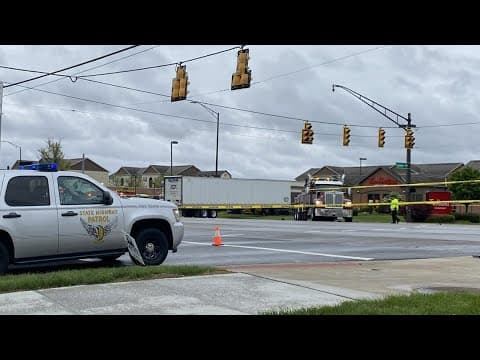 Chief: 11-year-old killed, woman injured in north Columbus crash involving semi