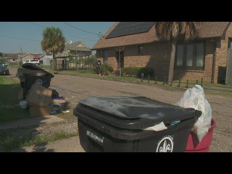 'We paid for it. They need to come and pick it up' | Trash piling up in 7th Ward