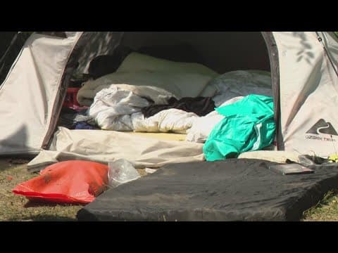 More tents, encampments popping up in Fountain Square after homeless order