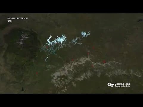 Lightning strike makes world record history