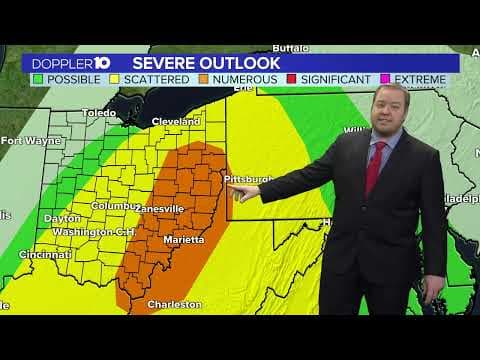 Columbus, Ohio morning weather forecast | Possible severe storms ahead on Thursday