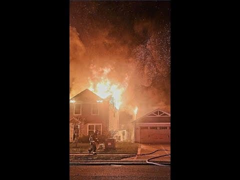 4 houses damaged after 'suspicious' fire in Camby