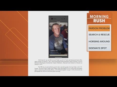 Jan. 6 suspect pardoned by Trump is back behind bars