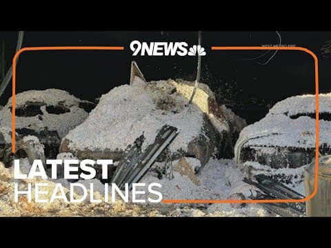 Latest headlines | Recap of hail damage across Colorado