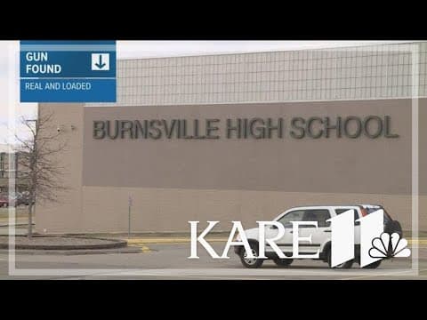 Burnsville student arrested after bringing loaded gun to high school