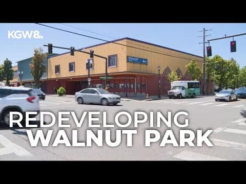 Proposal to redevelop Walnut Park in Northeast Portland moves forward