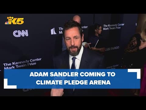 Adam Sandler coming to Climate Pledge Arena in October