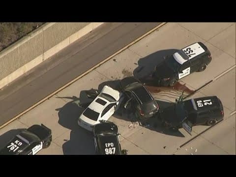 Escondido Police involved in shooting after pursuit chase ends on freeway